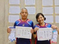 比嘉会長ふれあいラージボール大会優勝