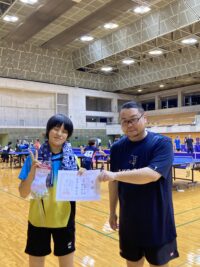 昨日のふれあいラージボール大会結果