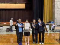 昨日のラージボール大会結果