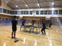 昨夜の練習風景